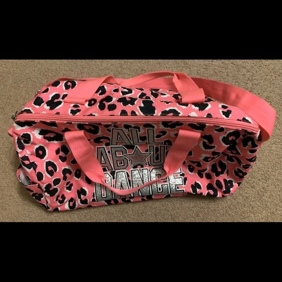 Justice Accessories Justice All About Dance Cheetah Duffle Duffel